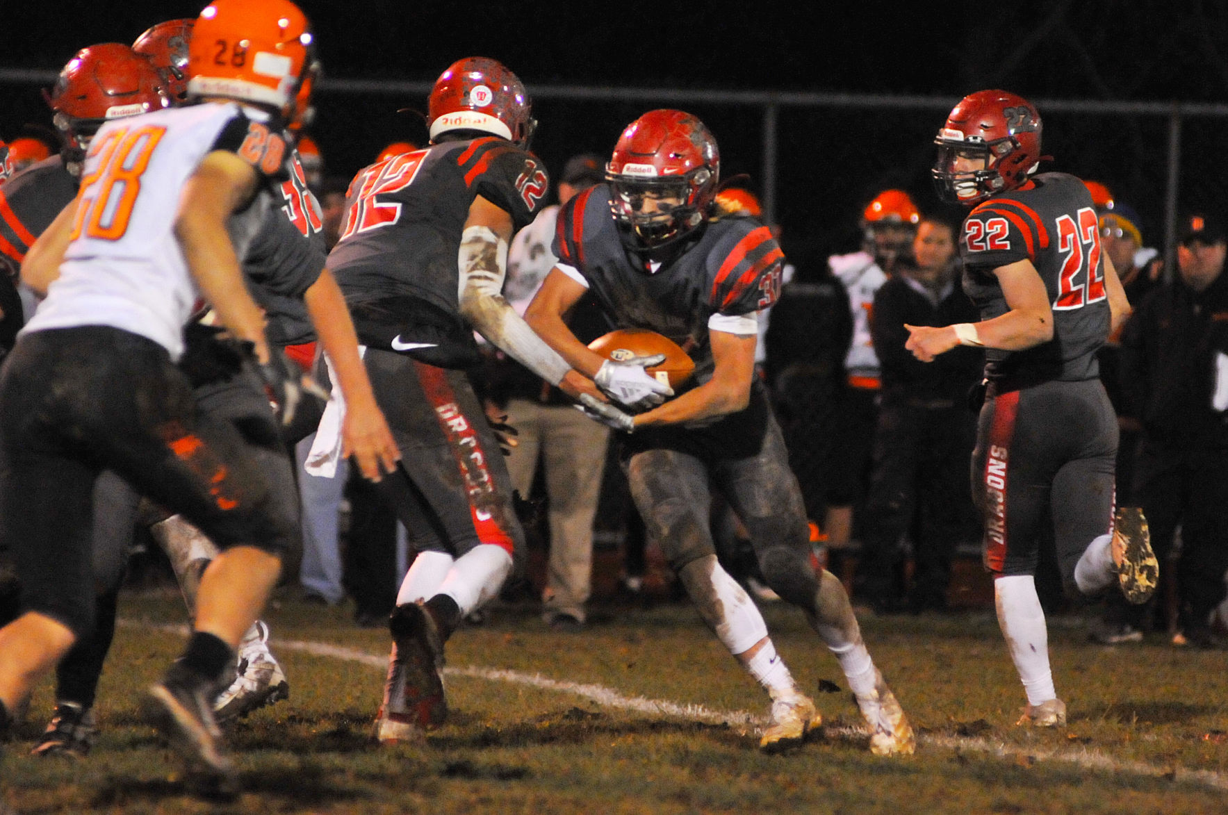 Gazette Photo Gallery: Dragons dump Bobcats from District playoffs